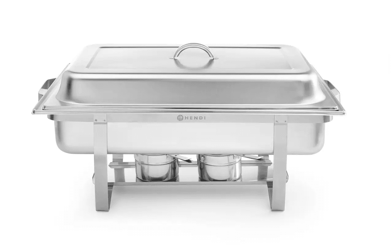 Марміт настільний GN 1/1 - підігрів горючої пастою 475959 HENDI Smart - зображення 1