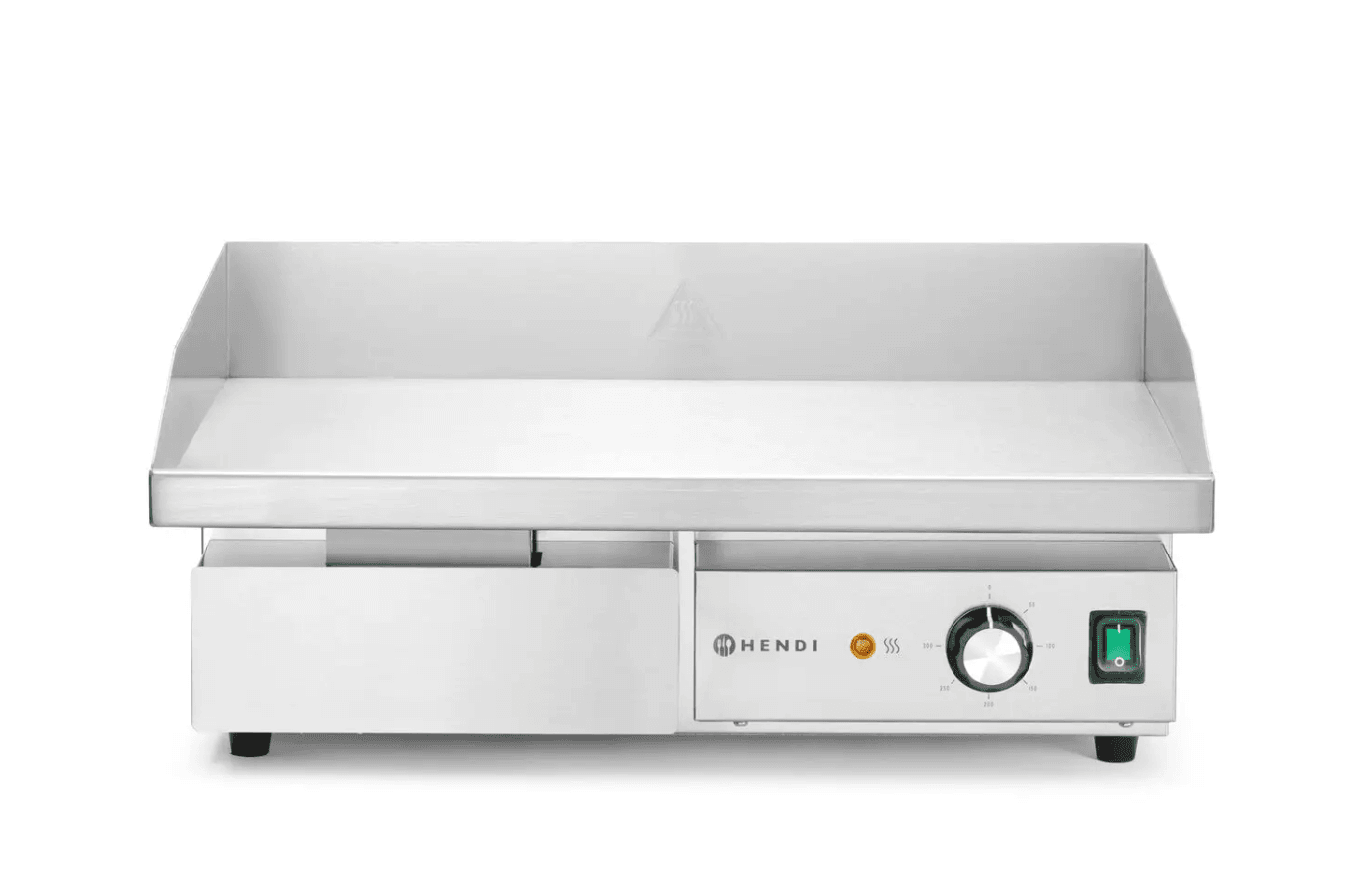 Жарочна поверхня-гриль гладка,220-240В/3000Вт, 550x430x(H)240мм - зображення 1