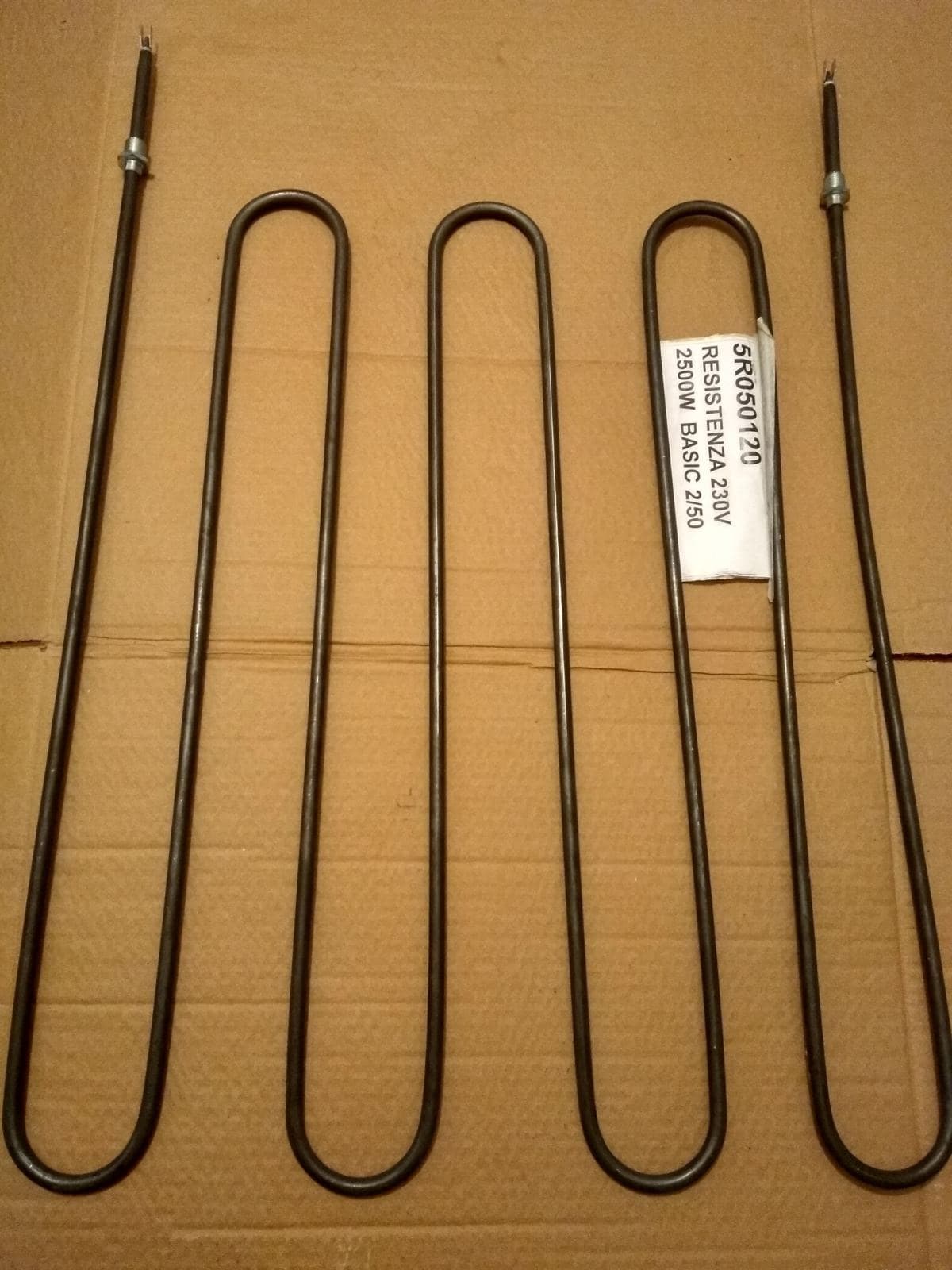 Тен 2500Вт до печі для піци Basic 1/50 та 2/50 226896, 220726, 220733 5R050120 - зображення 1