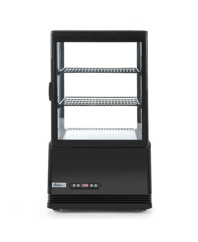 Вітрина холодильна настільна, 58 л. 233627 Hendi ABS (Acrylonitril-butadieen-styrene);Double pane glass;PVC (Polyvinylchloride);Stainless steel - зображення 1