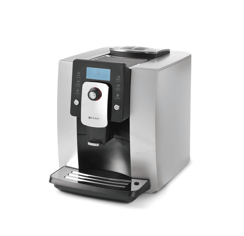 Кавомашина One Touch, автоматична - срібна 208984 Hendi - зображення 1