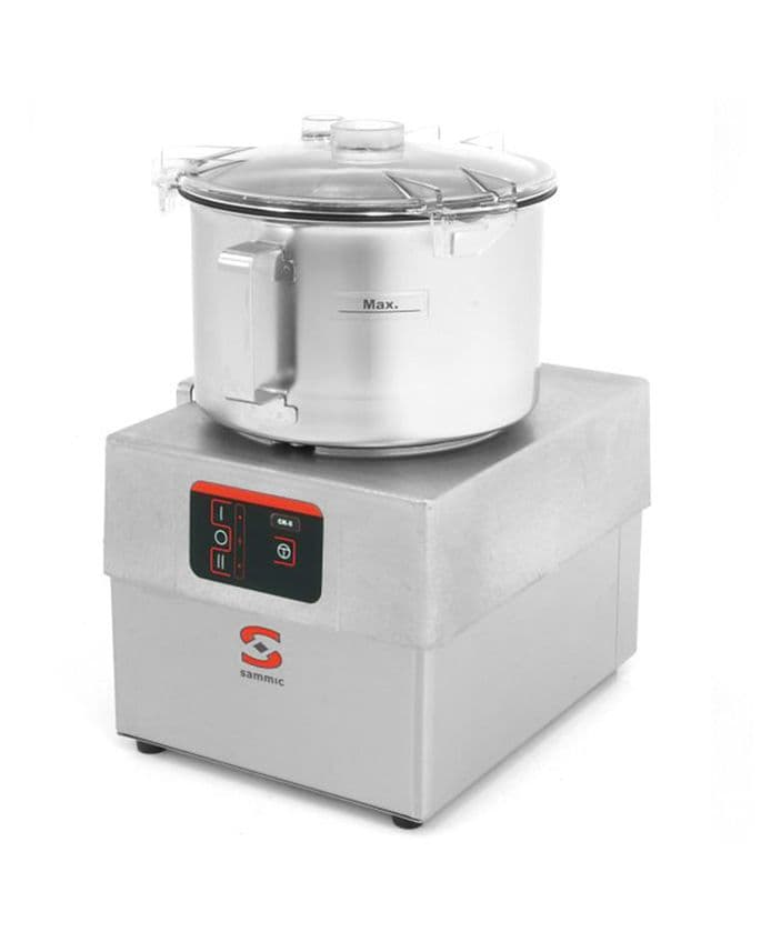 Різак К-82 з електронною панеллю, об"єм 8 л, 2 швидкості, однофазний 1050850 Hendi Cast Aluminium - зображення 1