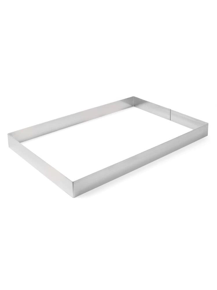 Форма кондитерська – прямокутна 385x285x(H)60mm 512432 Hendi Stainless steel - зображення 1