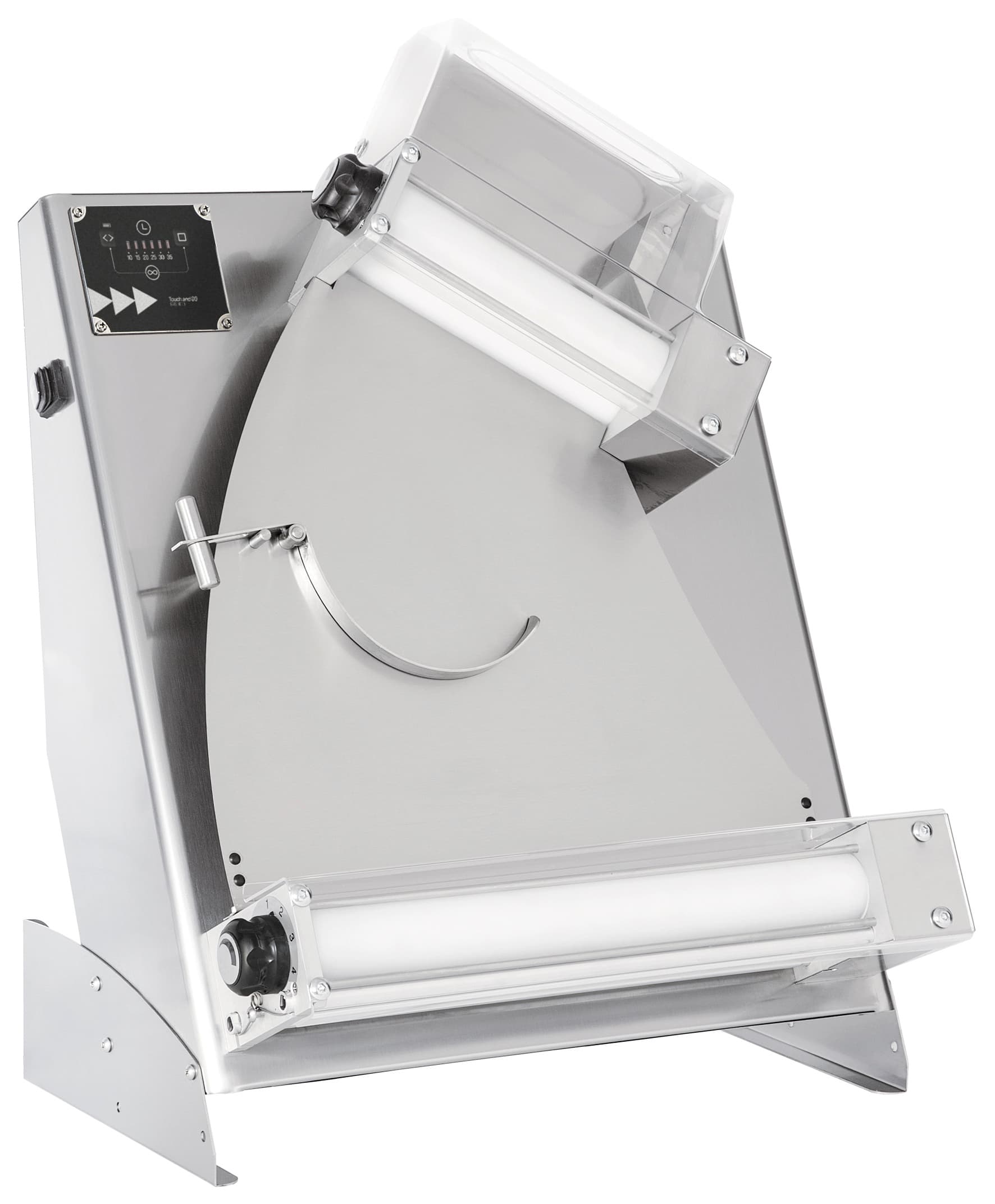 Тісторозкатувальна машина Prismafood 400 - електрична, Prismafood, 230V/250W, 585x435x(H)790mm 1D010028 Hendi HDPE (High density Polyethylene);Stainless steel - зображення 1