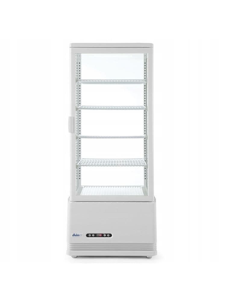 Вітрина холодильна, 98 л. 233665 Hendi ABS (Acrylonitril-butadieen-styrene);Double pane glass;PVC (Polyvinylchloride);Stainless steel - зображення 1