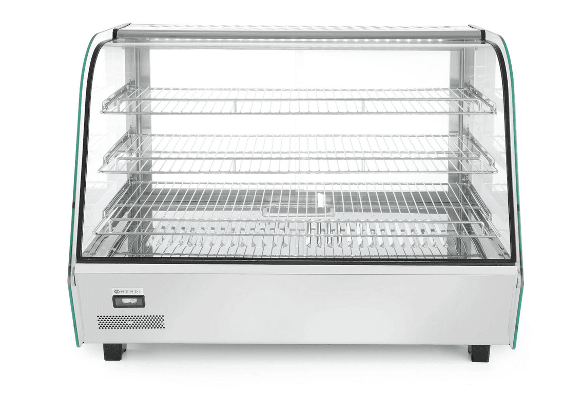 Вітрина теплова настільна - 160 л, 230V/1500W, 885x570x(H)680mm 233733 Hendi Chrome-plated;Stainless steel - зображення 1