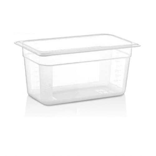 Гастроємність GN 1/3 150 мм із поліпропілену GNPP--0013150 Gastro Plast PP Прозорий - зображення 1