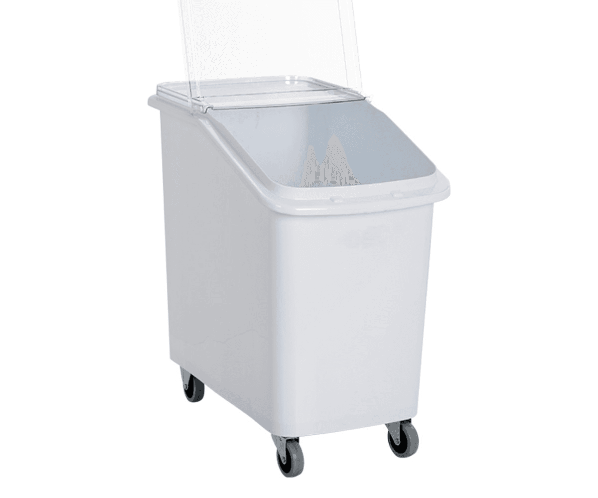 Візок для сипучих продуктів, 100 л GIB--0001 Gastro Plast PP Білий - зображення 1