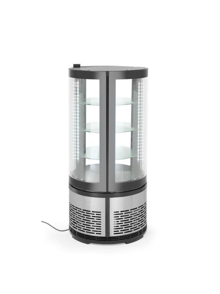 Вітрина холодильна кругла, 100 л, ø480x(H)1030 мм 233825 Hendi Stainless steel - зображення 1