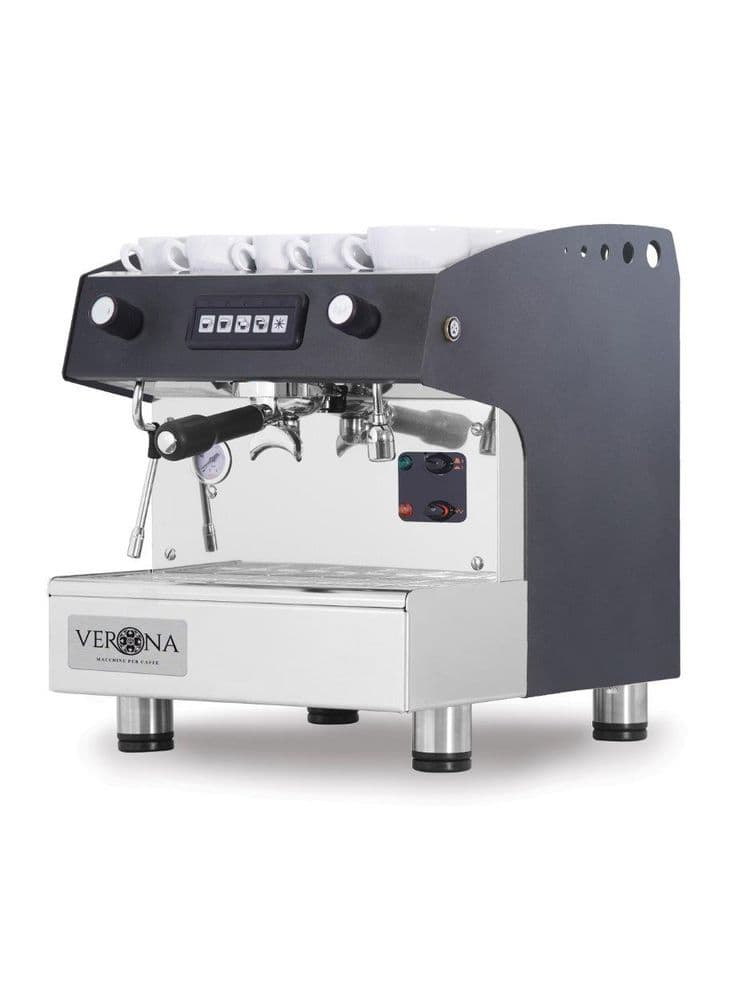 Кавомашина ROMEO, 1 група, автоматична, чорна 207642 Hendi - зображення 1