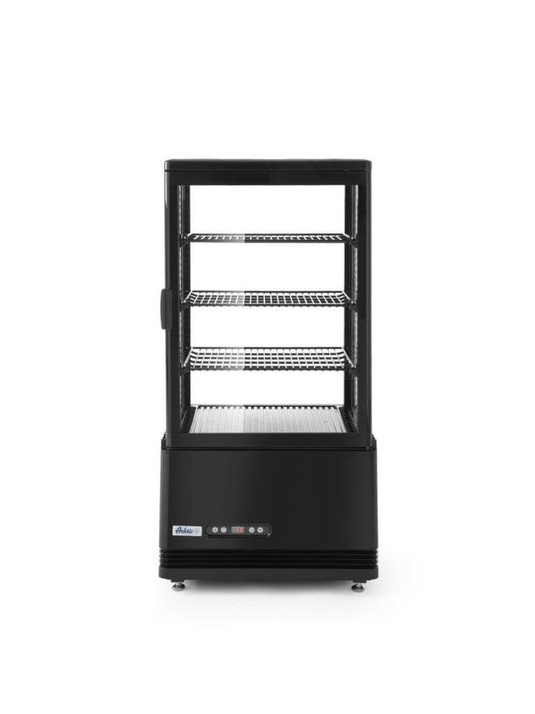 Вітрина холодильна настільна, 68 л, 452x406x(H)891 - чорна 233238 Hendi - зображення 1