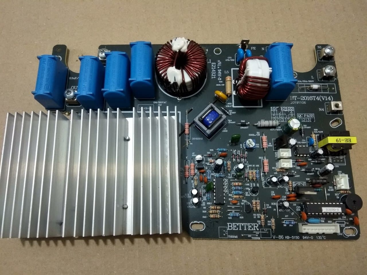 Плата силова фритюрниці 215012, 215029 944417 - зображення 1