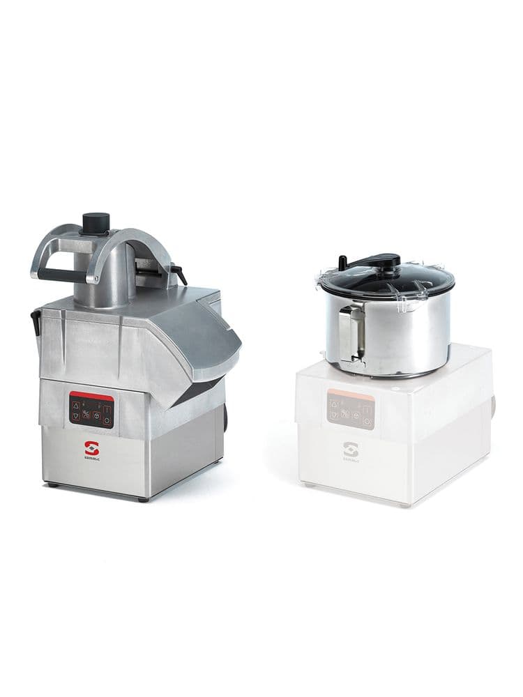 Багатофункціональна машина з електронною графічною панеллю серії СК 8 л, 10 швидкостей 1050808 Hendi Cast Aluminium - зображення 1