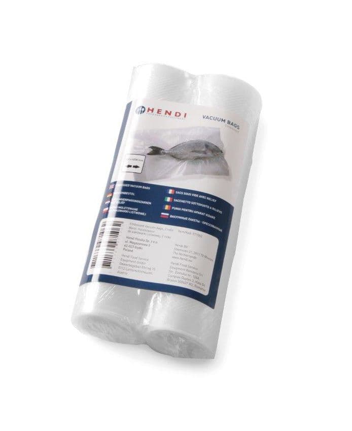 Пакети гофровані для пакування в рулоні 200х6000 мм - набір 2х 200х6000, 2 шт. 297469 Hendi - зображення 1