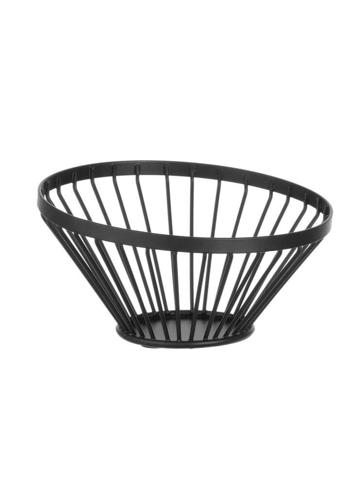 Кошик для фруктів чорний - ø150x(H)80 mm 427095 Hendi - зображення 1