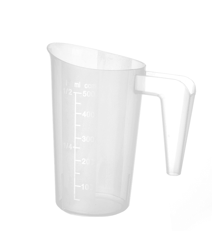 Глечик з мірною шкалою - 0.5 L - ø95x(H)136 mm 567814 Hendi PP (Polypropylene) - зображення 1
