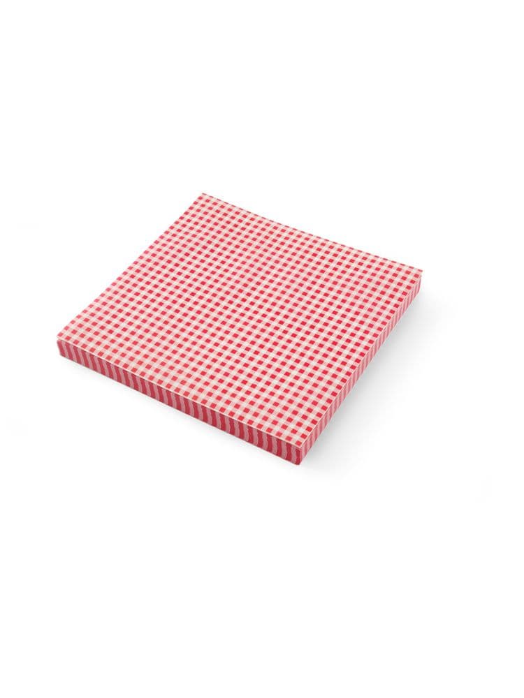 Пергаментний папір - зразок у клітку - 306x305 mm 678176 Hendi - зображення 1