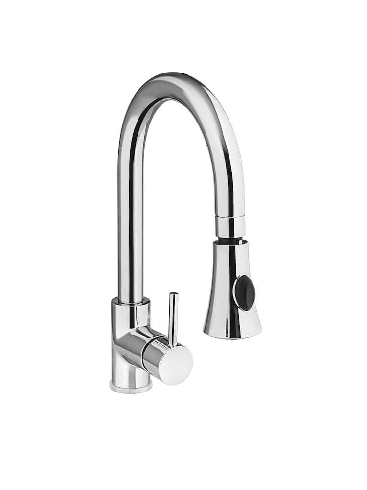 Змішувач для умивальника з душем 810163 Hendi - зображення 1