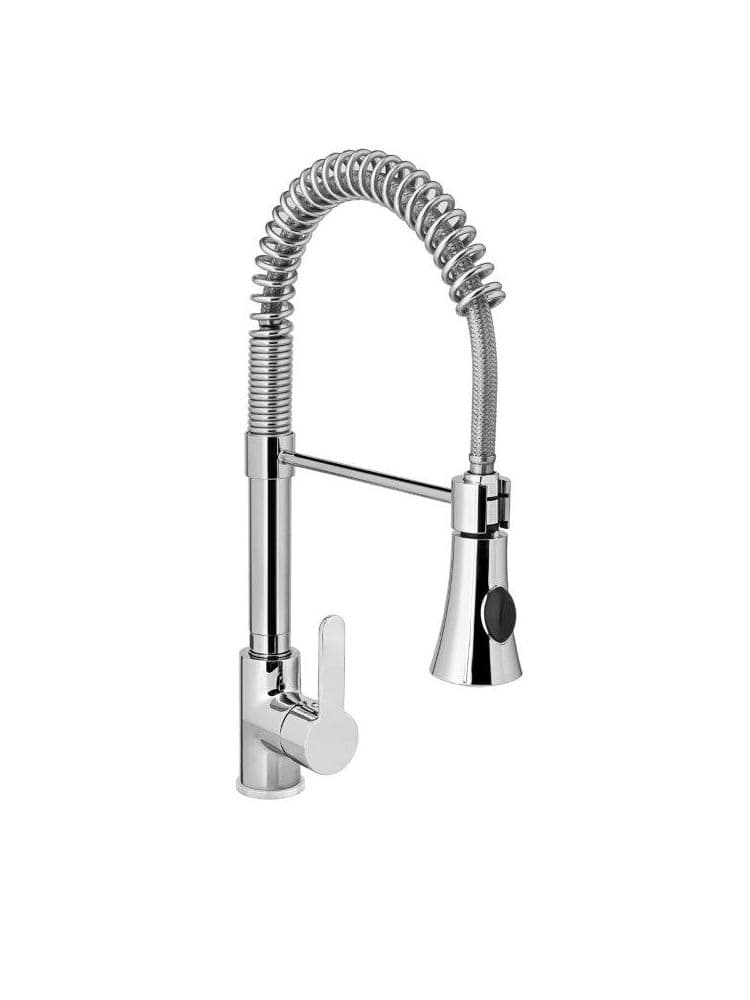 Змішувач для умивальника з витяжним душем 810170 Hendi - зображення 1