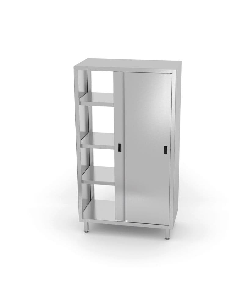 Шафа-купе наскрізна 800x700x(H)1800 mm 812402 Hendi Stainless steel - зображення 1