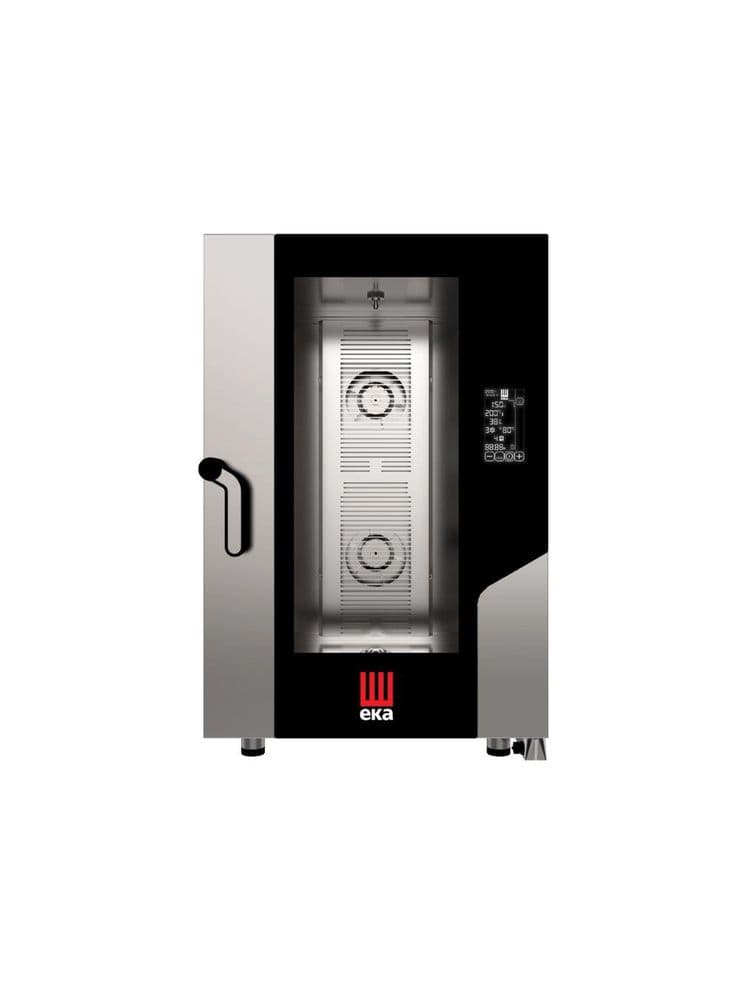 Конвектомат - Піч конвекційна парова Millenial чорний Mask Gastro 11x GN 1/1 MKF1111BM Hendi Double pane glass;18/0 Stainless steel - зображення 1