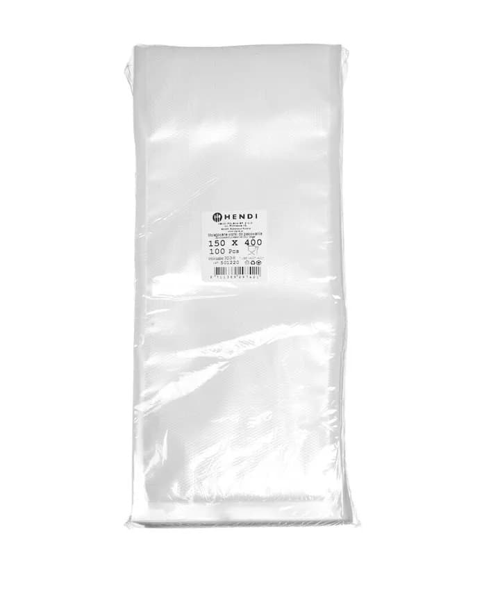 Пакети гофровані для упаковки 150х400 мм - набір 100 шт. 297421 Hendi - зображення 1
