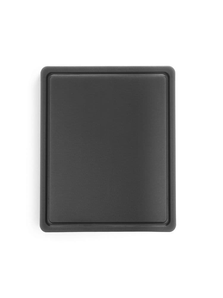 Дошка обробна HACCP GN 1/2 260x320мм - чорний 826171 Hendi HDPE (High density Polyethylene) - зображення 1