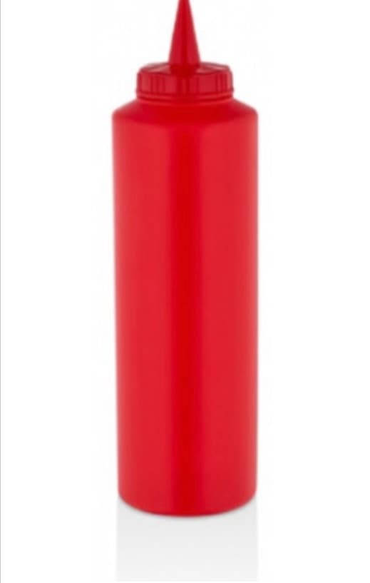 Диспенсер для соусів 750мл. (червоний) GPS--00750R Gastro Plast PE Червоний - зображення 1