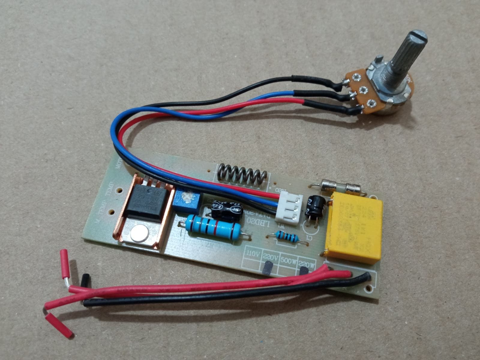 Плата занурювального блендера 222140 941164 - зображення 1