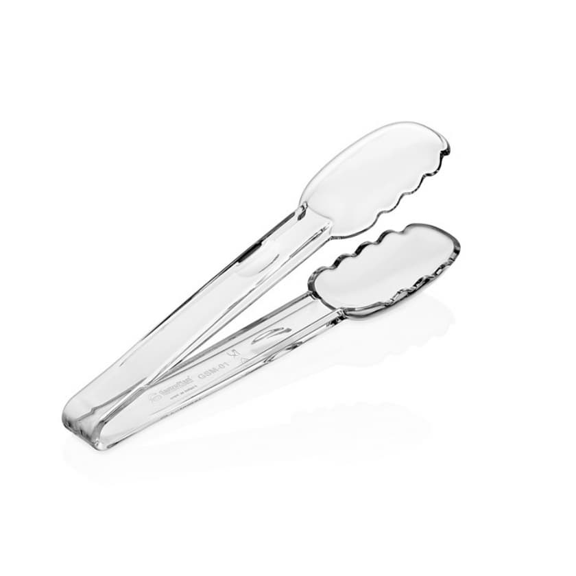 Щипці з полікарбонату, 220 мм прозорі GSM--0001tr Gastro Plast PC Прозорий - зображення 1