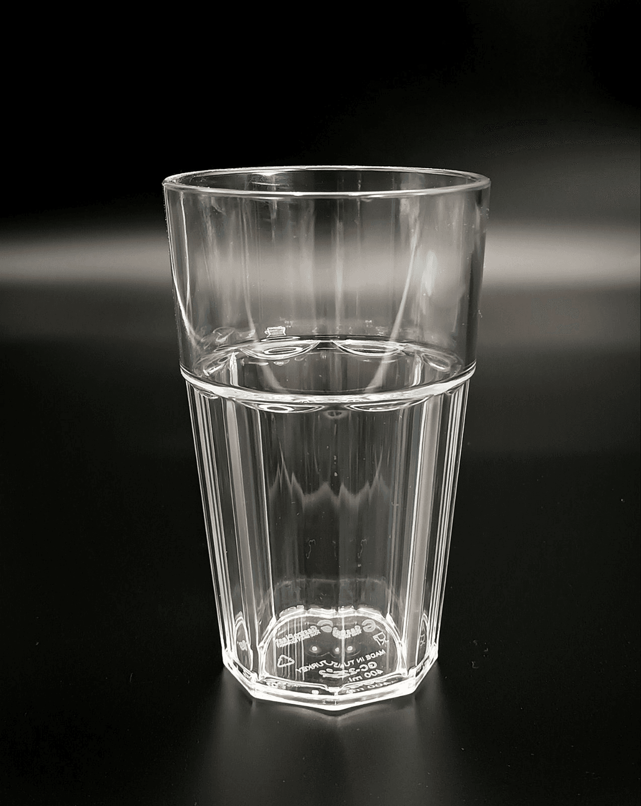 Склянка з полікарбонату, 400 мл GC--0022 Gastro Plast PC Прозорий - зображення 1