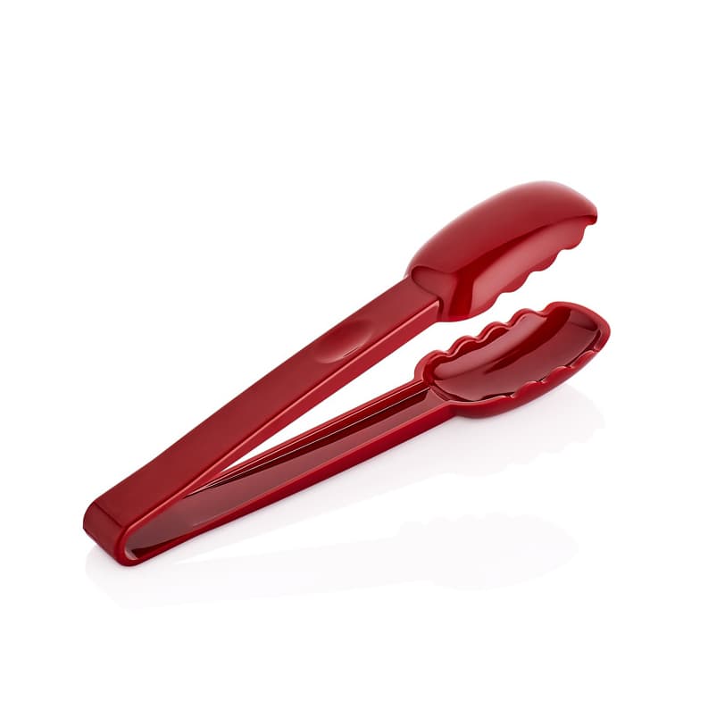 Щипці із полікарбонату, 220 мм червоні GSM--0001r Gastro Plast PC Червоний - зображення 1