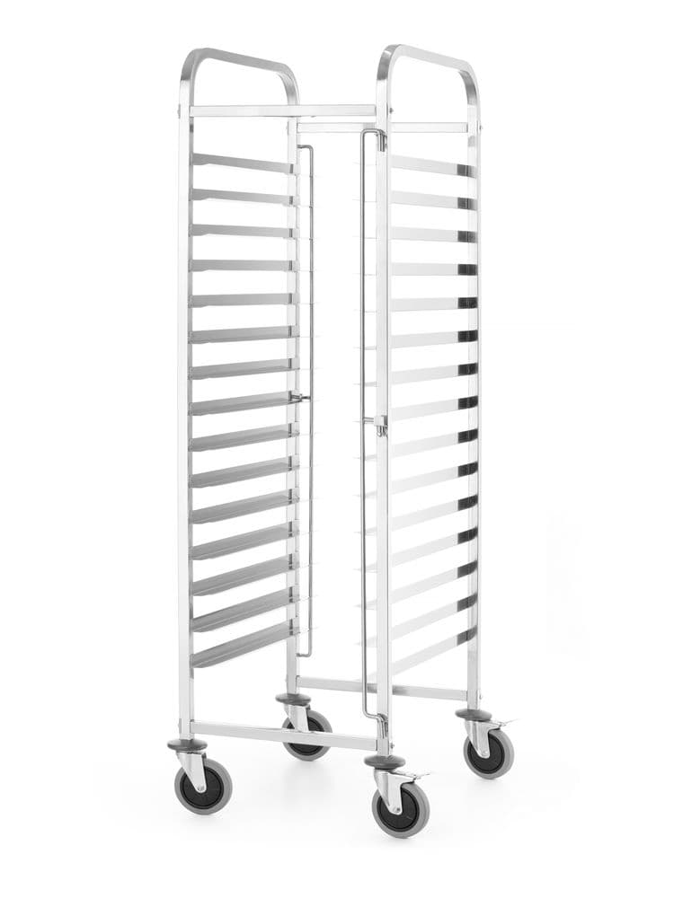 Візок Kitchen Line для транспортування дек 15x 600x400 813287 Hendi Stal nierdzewna - зображення 1