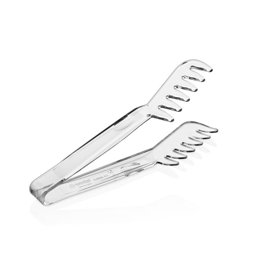 Щипці для спагетті із полікарбонату, 220 мм прозорі GMM--0001tr Gastro Plast PC Прозорий - зображення 1