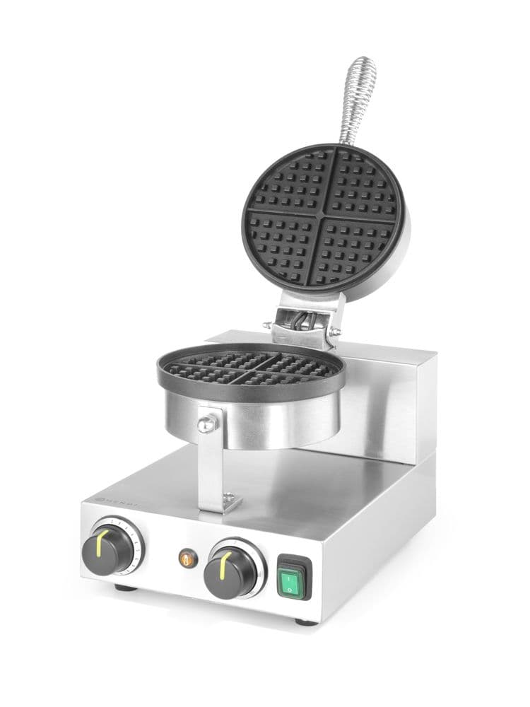 Вафельниця кругла 250x380x(H)590 212172 Hendi Cast Aluminium;18/0 Stainless steel - зображення 1