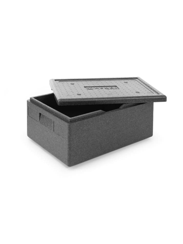 Термоконтейнер Kitchen Line із сополімеру piocelan 600x400x(H)320, підходить для GN 1/1 707425 Hendi - зображення 1