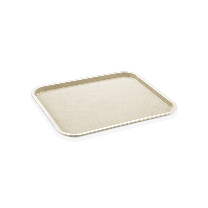 Піднос для обслуговування 36 см X 43 см, поліпропілен (молочний) GT--003643M Gastro Plast PP Молочний - зображення 1