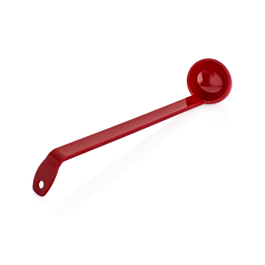 Половник із полікарбонату червоний 240мм GBK--0024R Gastro Plast PC Червоний - зображення 1