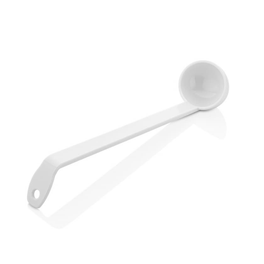 Половник із полікарбонату білий 240мм GBK--0024W Gastro Plast PC Білий - зображення 1