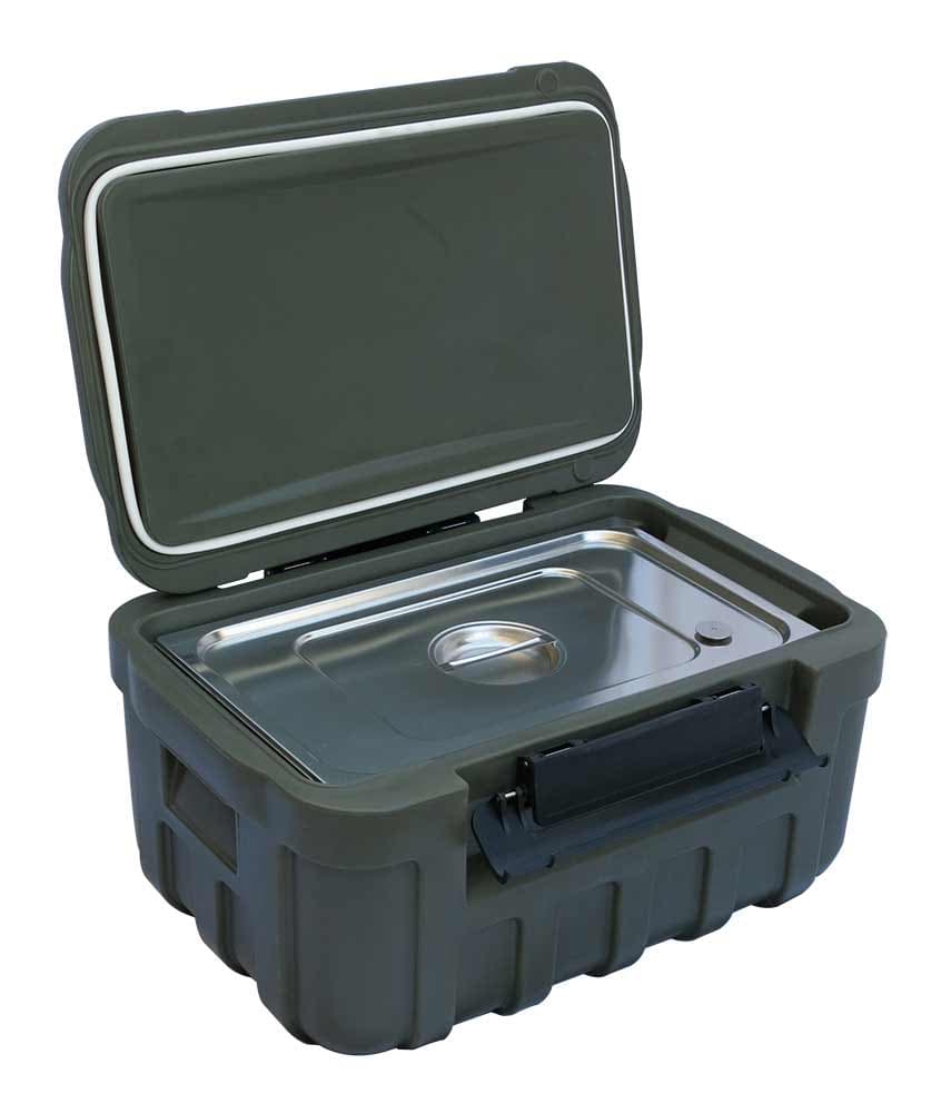 Термоконтейнер 200С TCB--00200C Gastro Plast PE Зелений - зображення 1