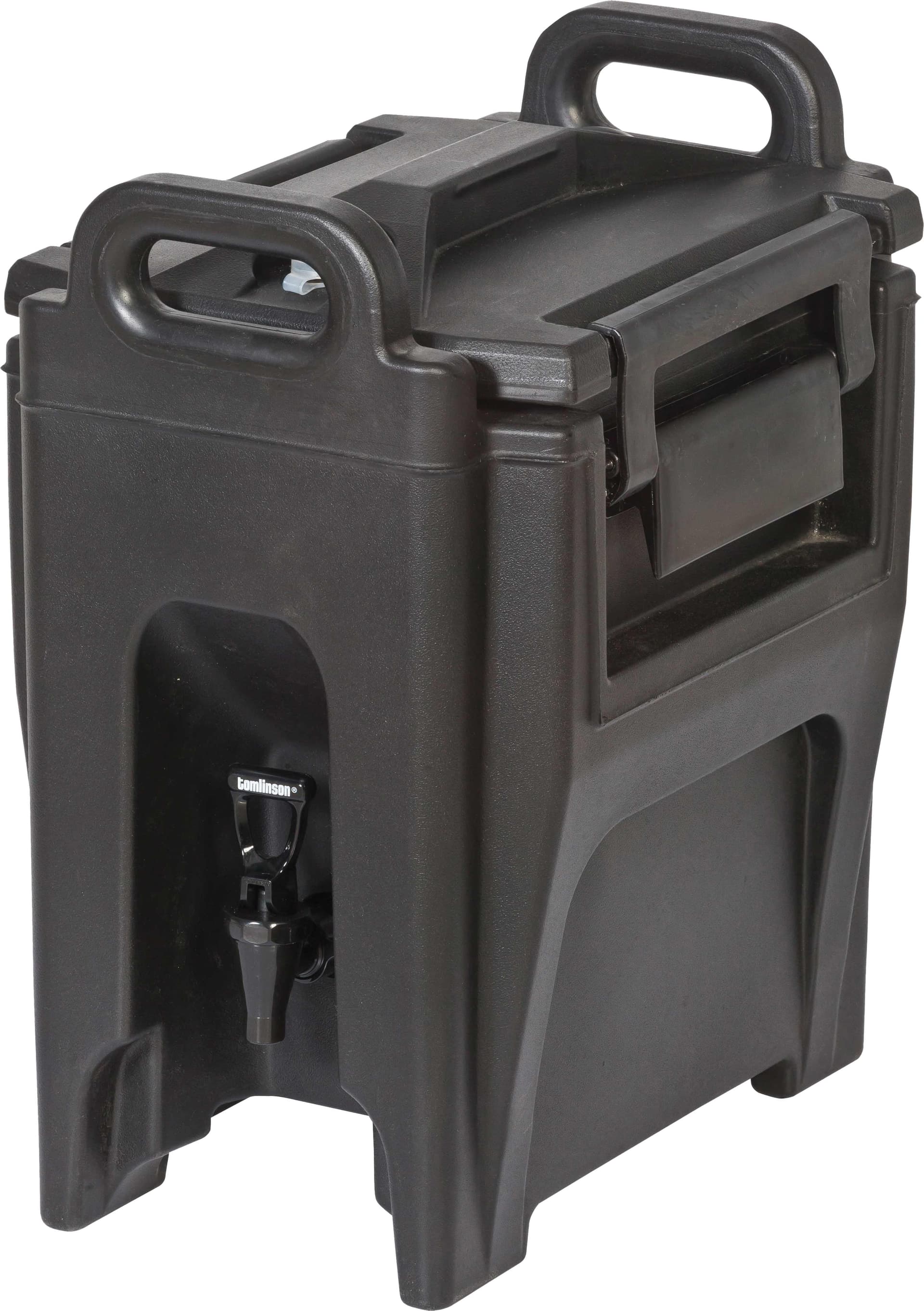 Термоконтейнер для рідких напоїв термос з краном 10 л. ST--0010 Gastro Plast PE Чорний - зображення 1