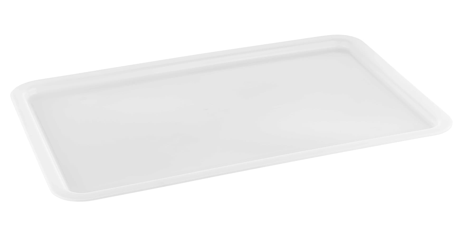 Кришка для контейнера для тіста для піци з поліетилену, 600*400 біла GPHLPE--0001 Gastro Plast - зображення 1