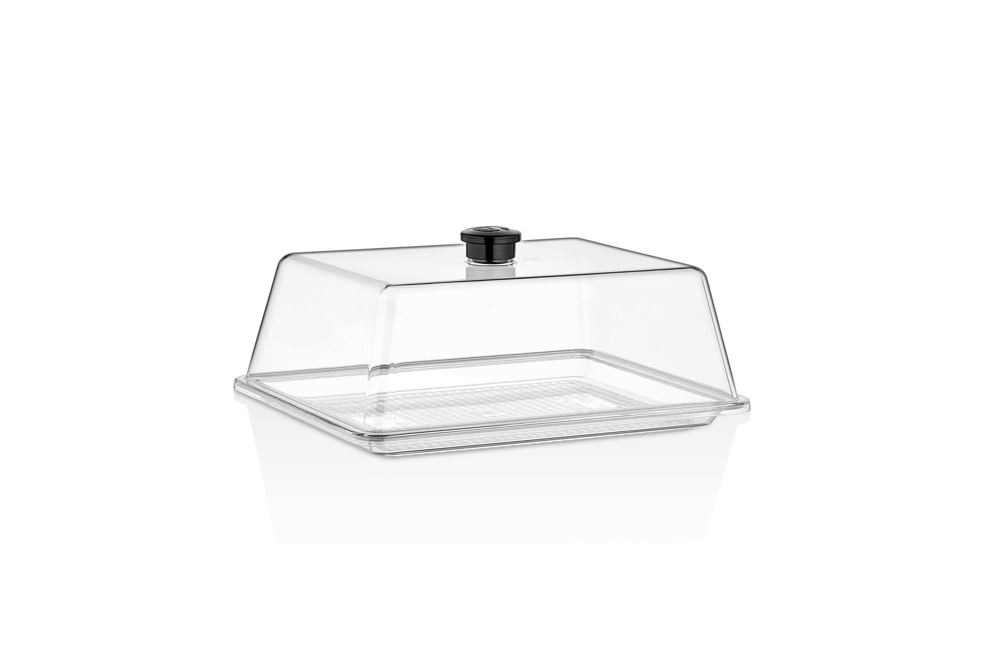 Кришка-купол 260х210, сумісна з GFT--0016BL GF--0016BL Gastro Plast PC Прозорий - зображення 1