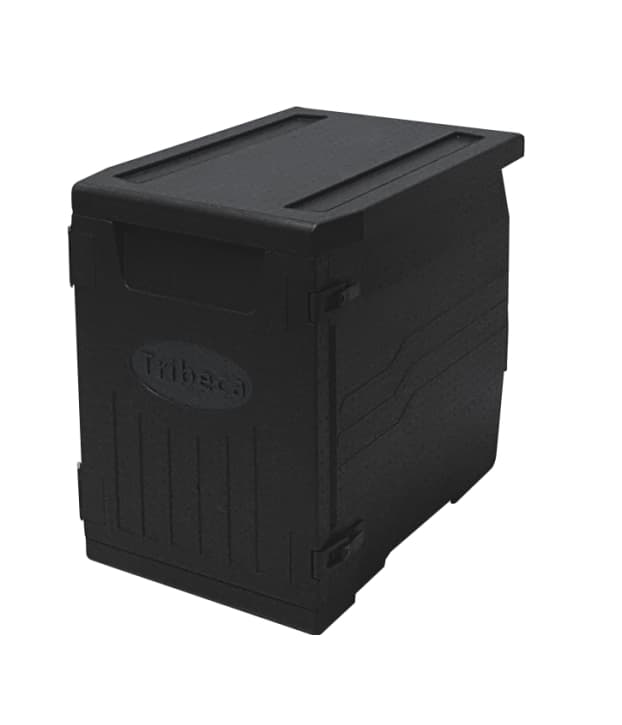 Термоконтейнер 645х440х630мм, 12рівнів, фронтальне завантаження TCB--00600EPP Gastro Plast PE Чорний - зображення 1