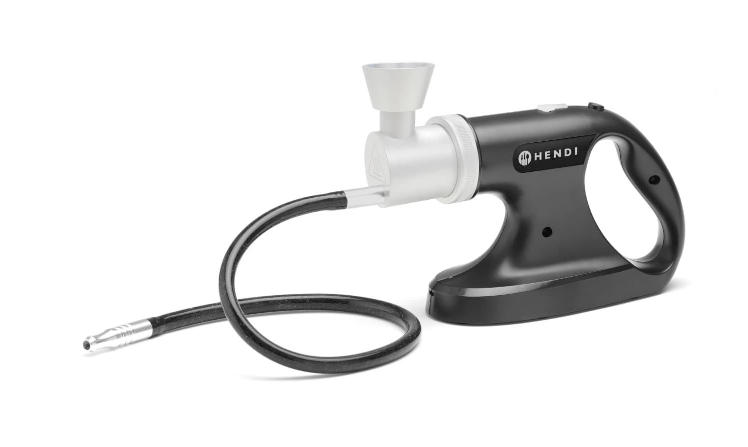 Коптильний пістолет - 3 швидкості подачі диму, 215x70x(h)160 199640 Hendi ABS (Akrylonitryl-butadien-styren);Aluminium - зображення 1