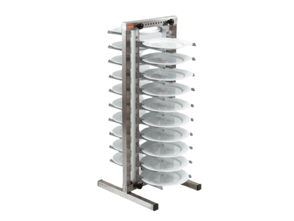 Стійка для тарілок (20шт) TIS--0020 Gastro Plast Сірий - зображення 1