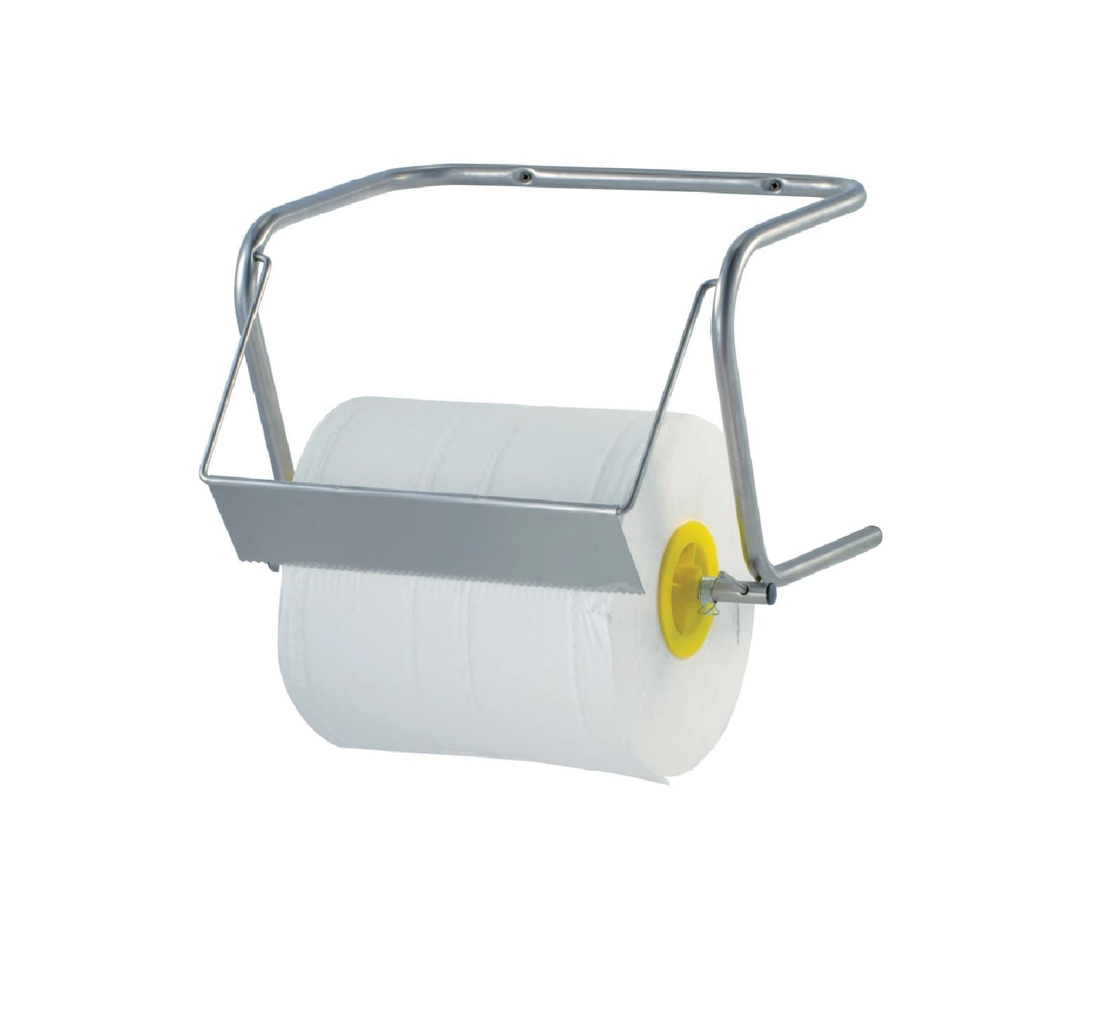 Диспенсер для паперових рушників в великих рулонах, настінний, промисловий 400x250x (H) 280 809952 Hendi Stainless steel - зображення 1