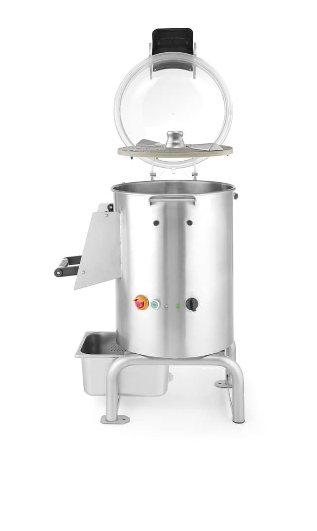 Картоплечистка Kitchen Line, 10 кг, HENDI, 230В/750Вт, 622х540х(В)857мм 229217 Hendi Stainless steel;PC (Polycarbonate) - зображення 1