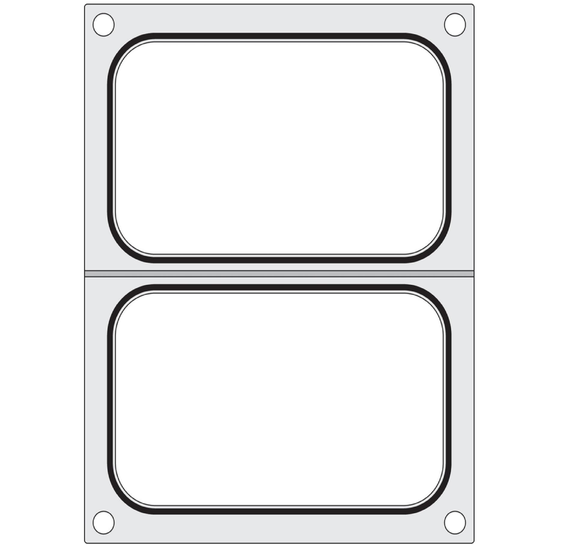 Матриця для запайщика лотків(трейсилера)Hendi 227x 178 мм для двох лотків 805589 Hendi - зображення 1