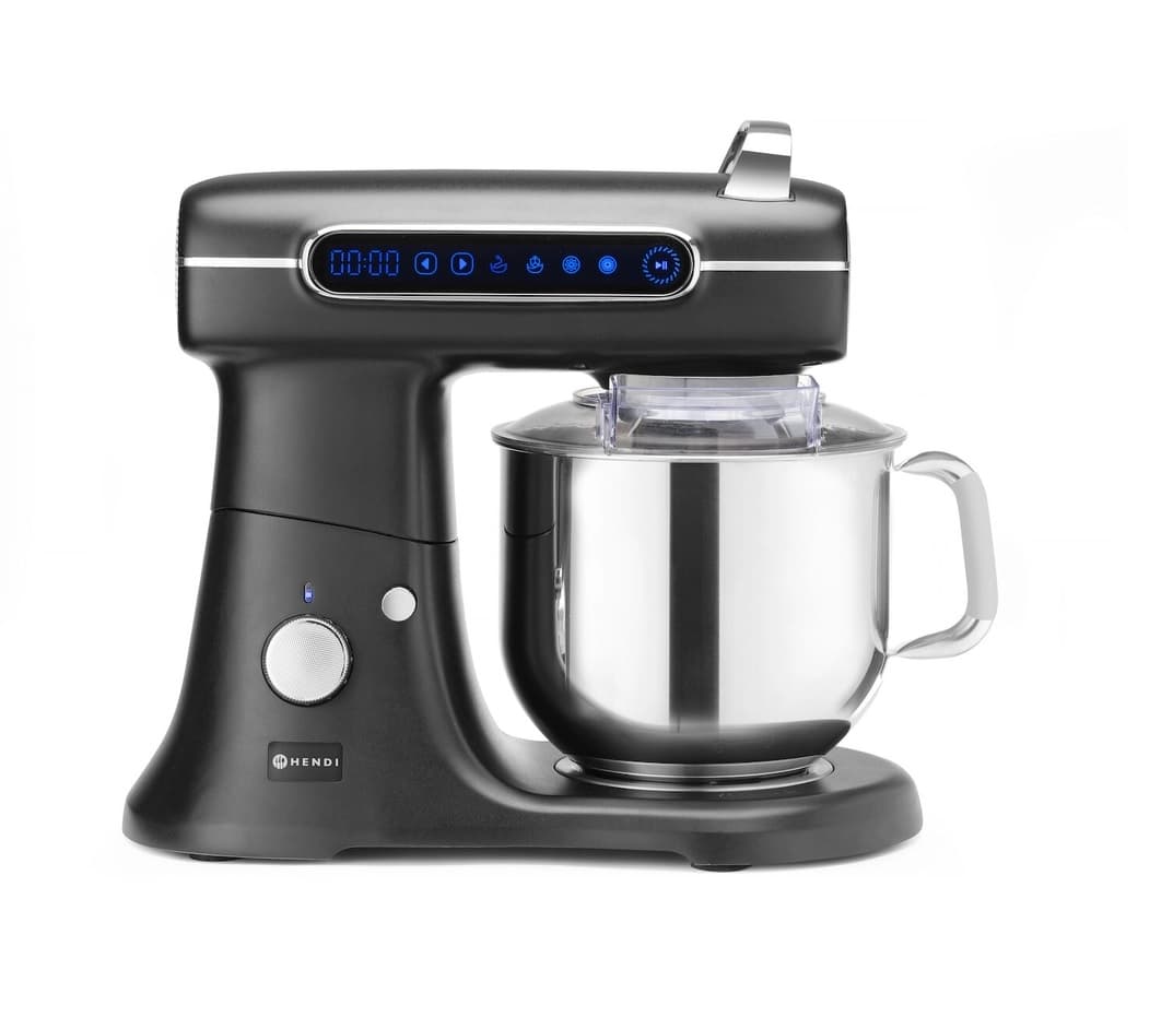 Планетарний міксер Blackbolt HENDI, HENDI, 7л, чорний, 230В/1500Вт, 460х310х(В)379мм 221570 Hendi Cast Aluminium;Stainless steel - зображення 1